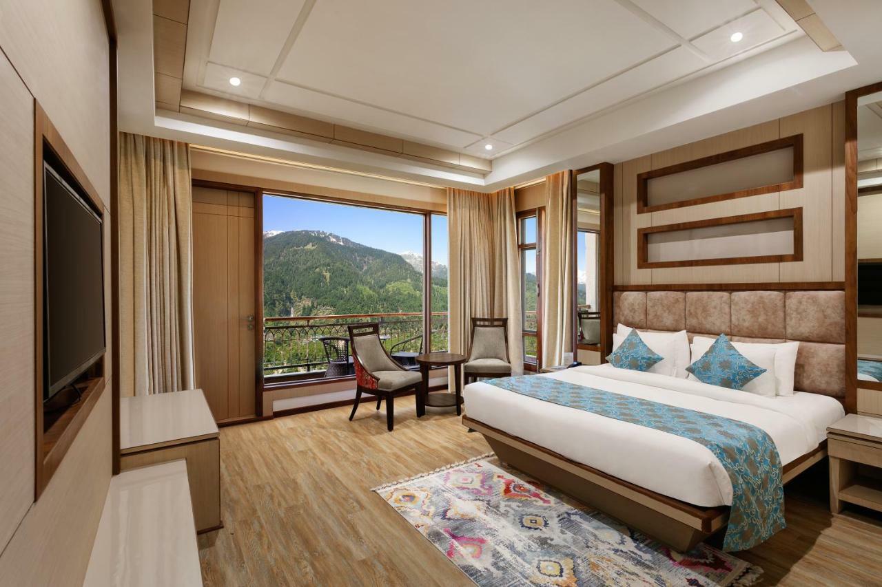Alokik Resort- Pure Veg Manāli エクステリア 写真