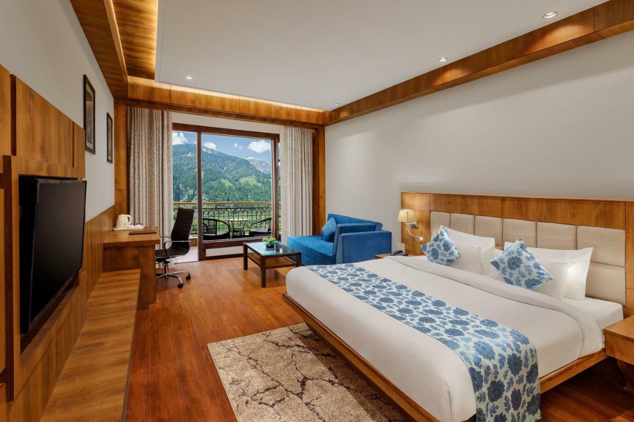 Alokik Resort- Pure Veg Manāli エクステリア 写真