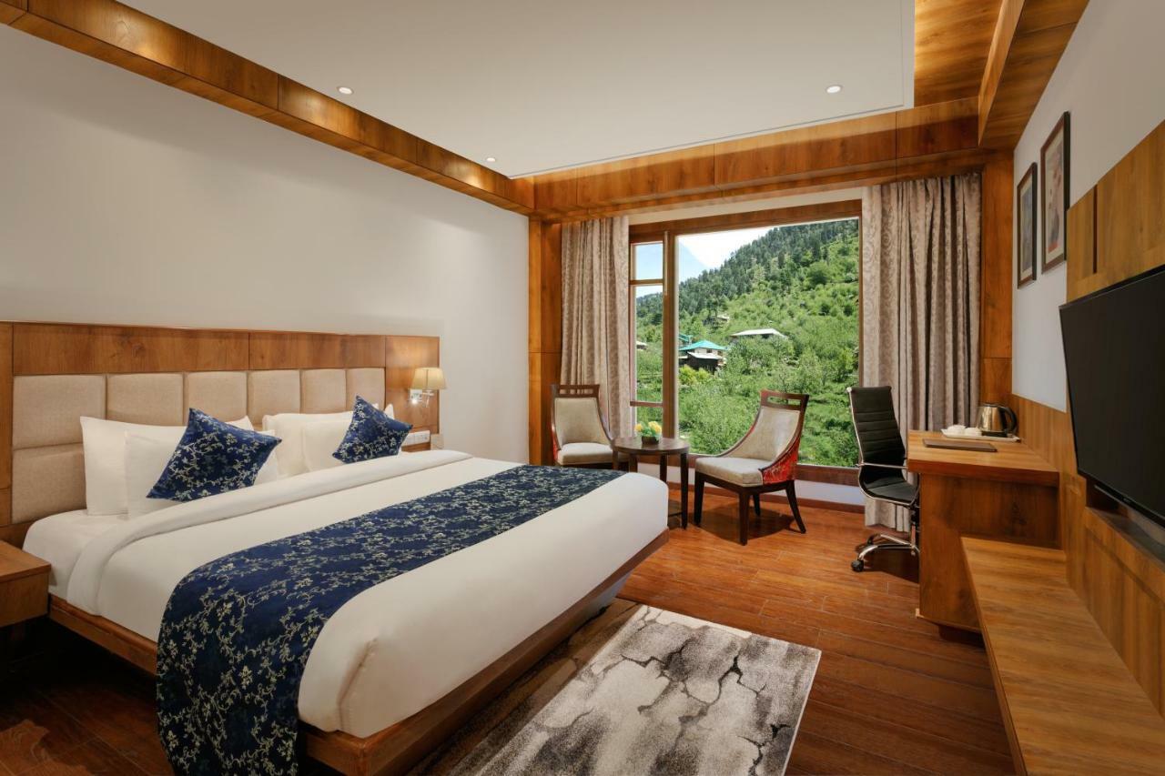 Alokik Resort- Pure Veg Manāli エクステリア 写真
